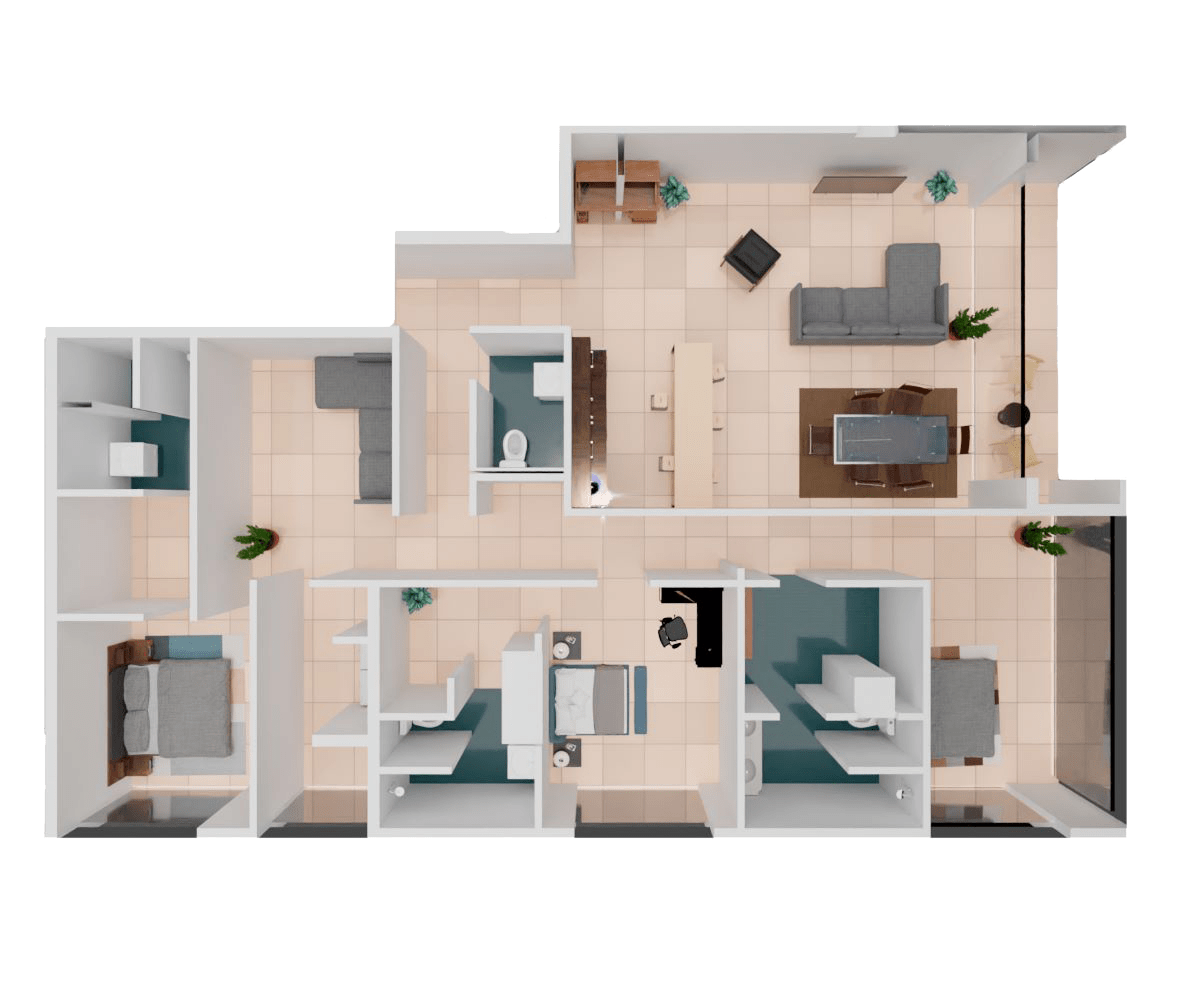 Plano del departamento Chasse